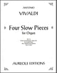Four Slow Pieces Organ sheet music cover
